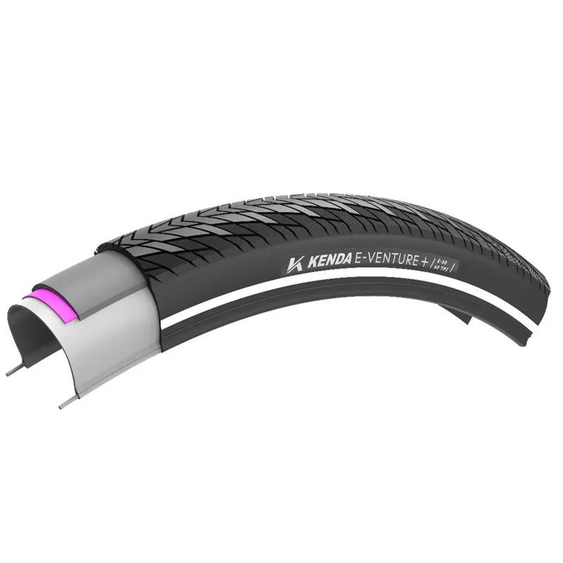 Kenda E-Venture+ 700x35c Tyre in Black-4