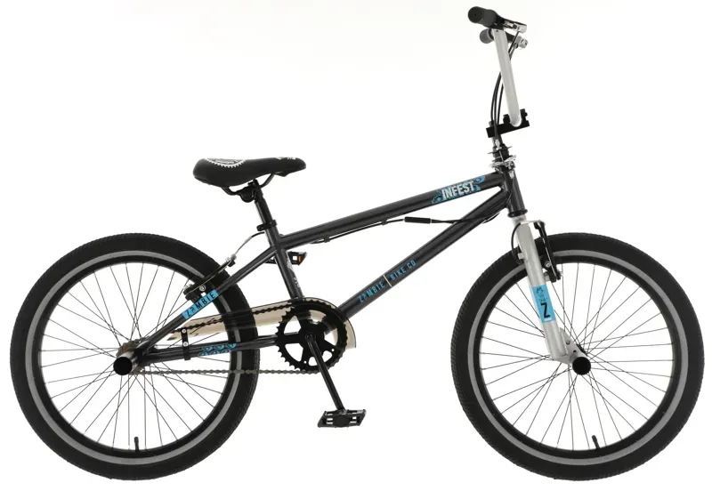 Zombie Infest BMX Black Blue Silver 