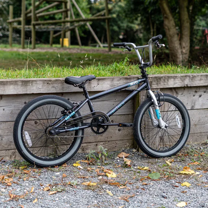 Zombie Infest BMX Black Blue Silver -2
