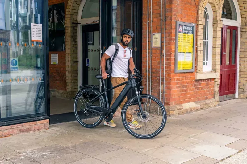 2026 Dawes Spire 1.0 Crossbar Electric Bike in Black-2