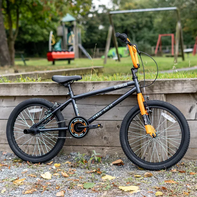 Zombie Outbreak BMX Dark Grey Orange -1