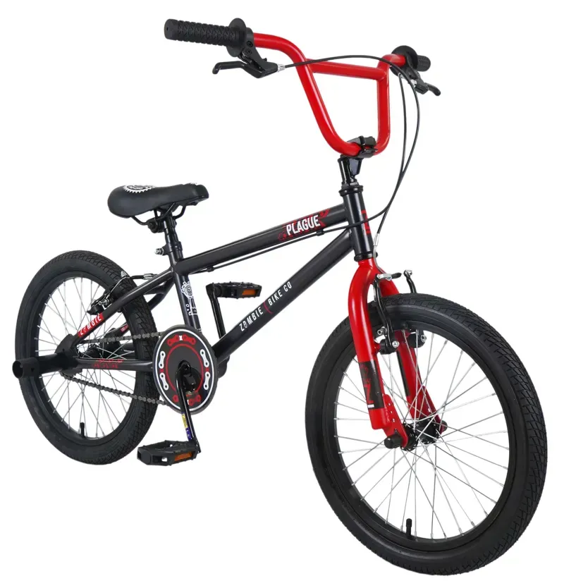Zombie Plague BMX Red Black -1
