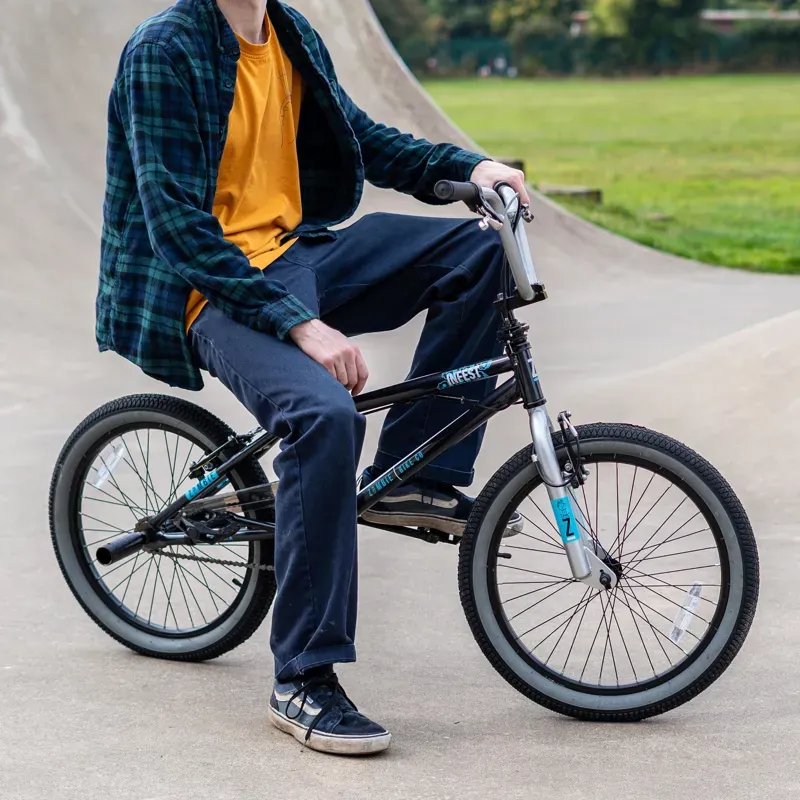 Zombie Infest BMX Black Blue Silver -3