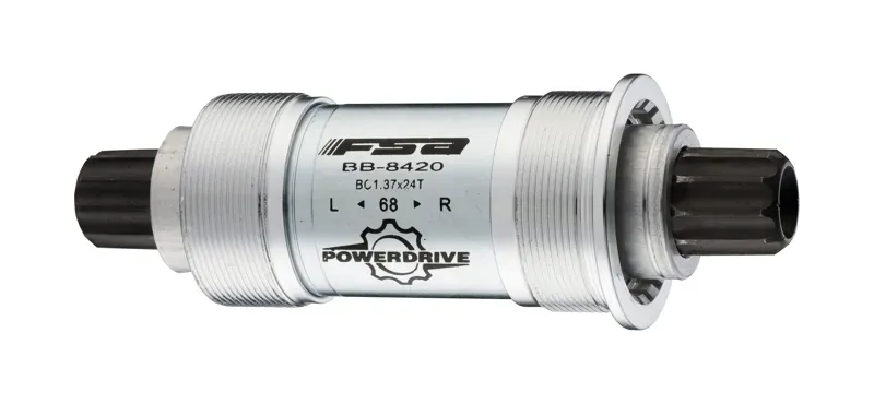 FSA Power Drive Bottom Bracket in Silver