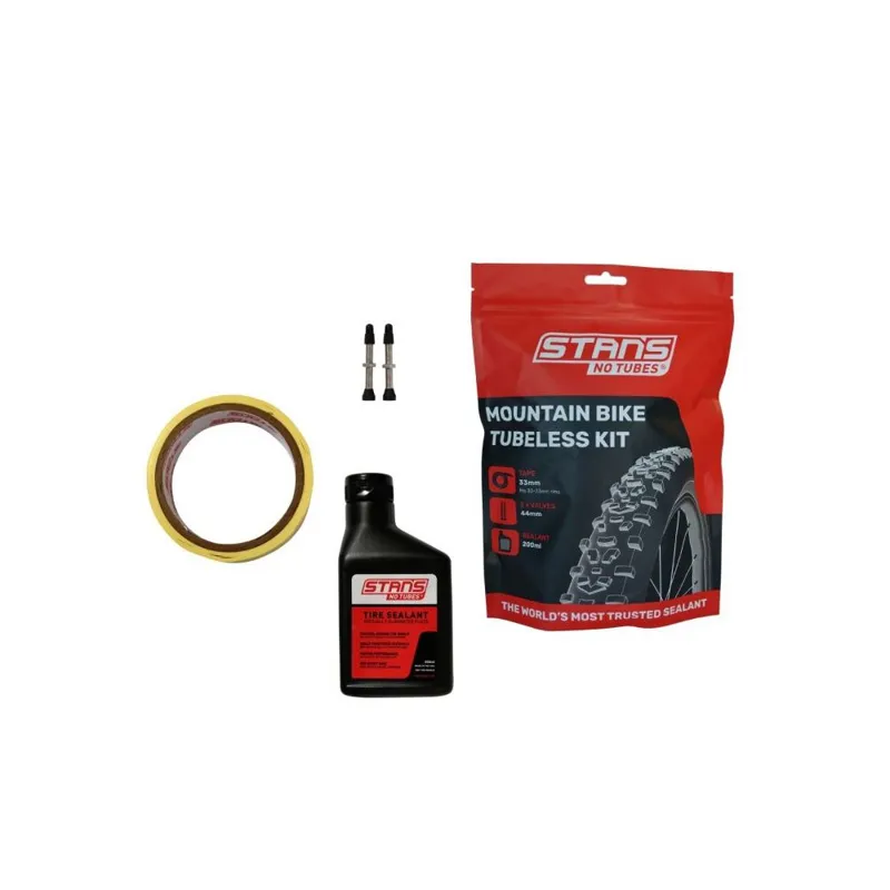 Stans NoTubes - Tubeless Kit MTB - 33mm Tape - 44mm Valves