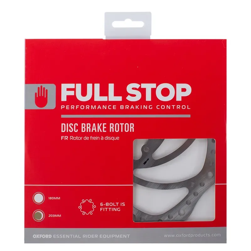 Oxford FullStop 203mm Brake Disc Rotor
