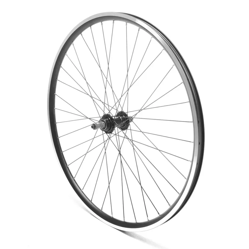 Wheels 26-inch Double Wall QR V-Brake MTB Rear Wheel in Black