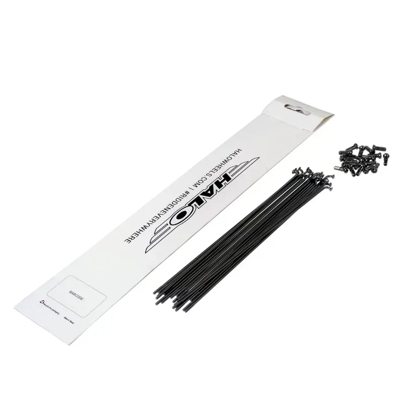 Spokes 20 Pack Black 186mm