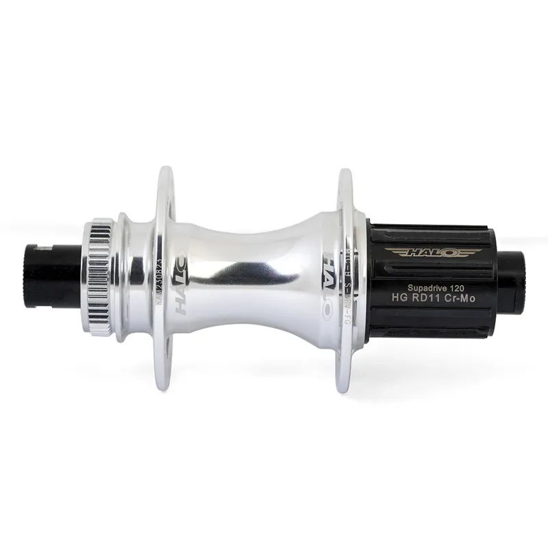 Halo MTC Supadrive Boost Hub Silver 32h Rear MS