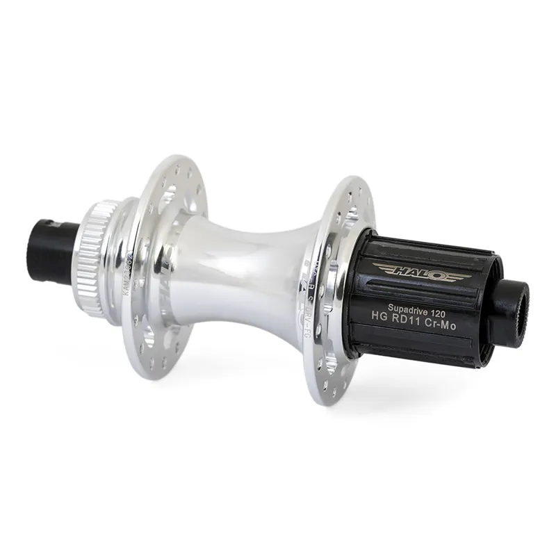 Halo MTC Supadrive Boost Hub Silver 32h Rear HG