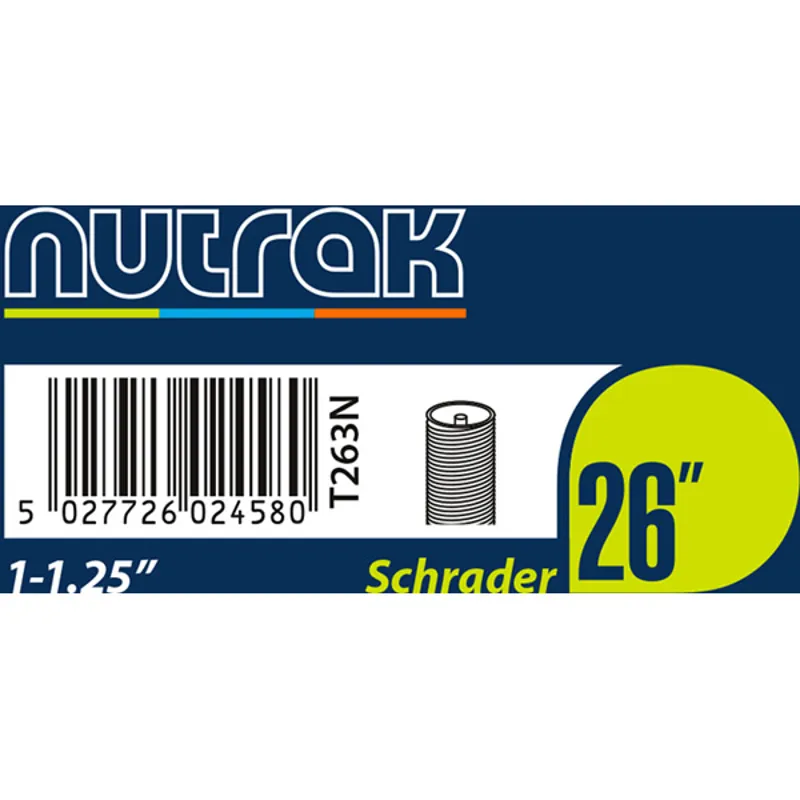 Nutrak Inner Tube - 26 x Multiple Sizes-2