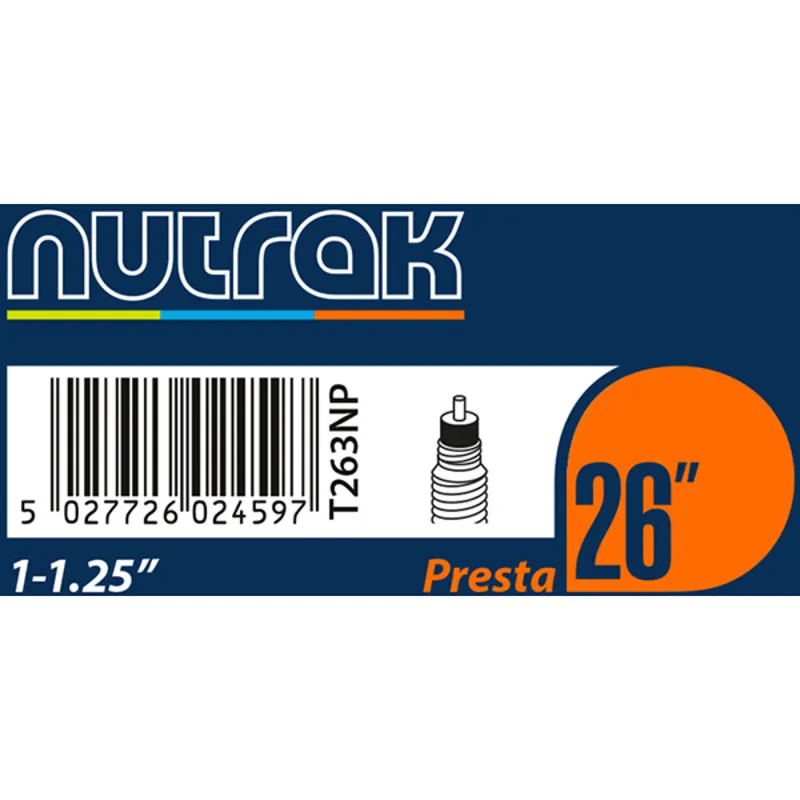 Nutrak Inner Tube - 26 x Multiple Sizes-3