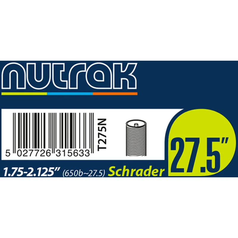 TUBE Nutrak 27.5 X Multiple Sizes 