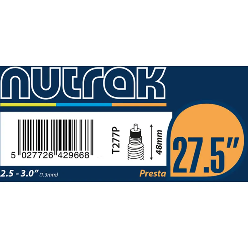 TUBE Nutrak 27.5 X Multiple Sizes -5