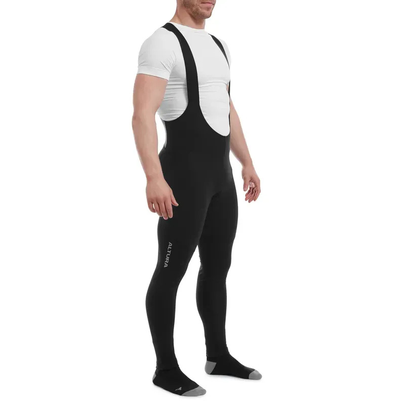 Altura Men's Progel Plus Thermal Bib Tights in Black