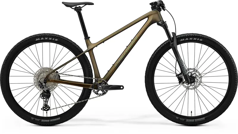 Merida Big Nine 3000 Mountain Bike - MY26 - in Silk Pineapple Gold Green