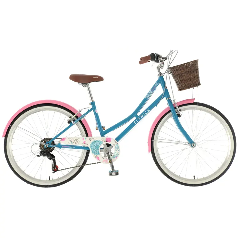 Elswick Eternity 24in Children Bike in Blue Pink