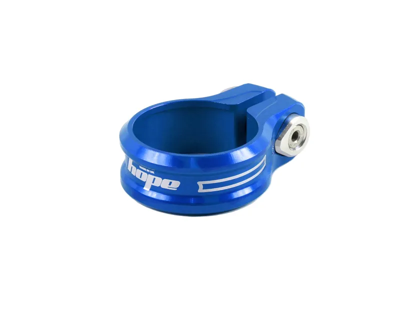 Hope Bolt Seat Clamp Blue - Multiple Sizes