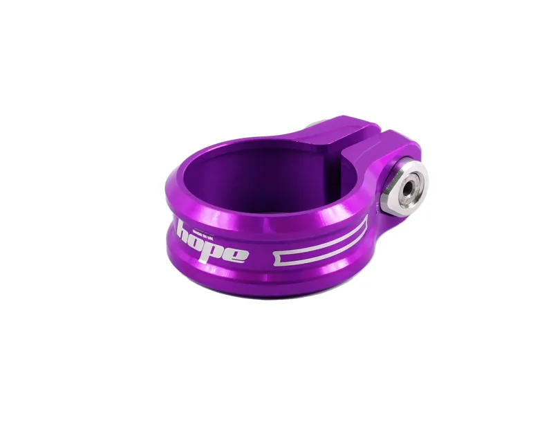 Hope Bolt Seat Clamp Purple - Multiple Sizes