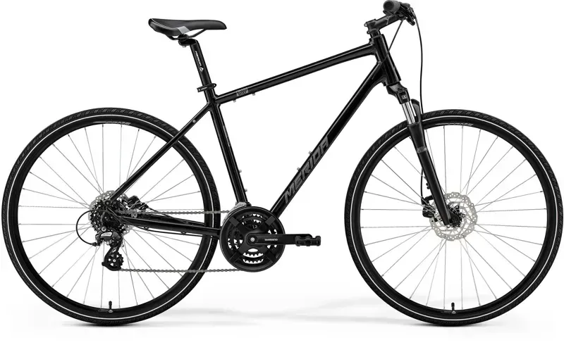 Merida Crossway 10 - MY25 - Black Silver