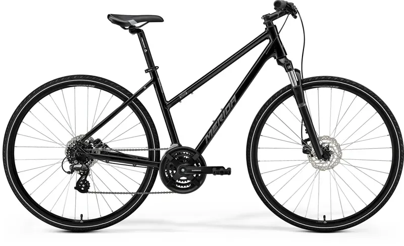 Merida Crossway 10 ST - MY25 - Black Silver