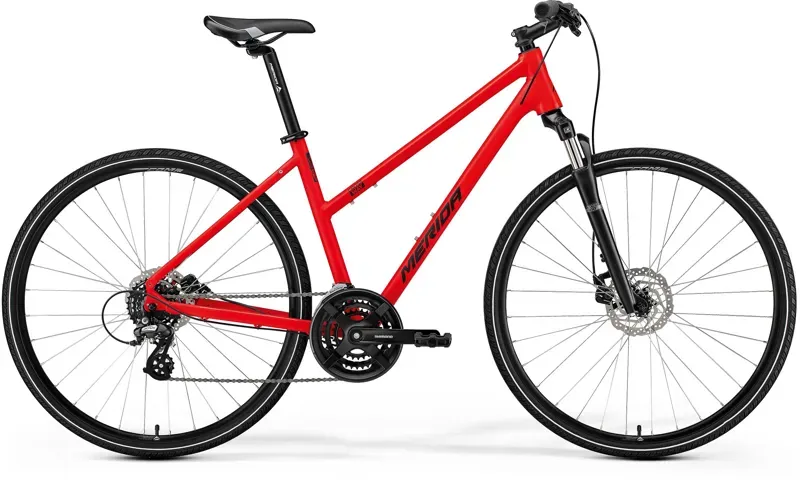 Merida Crossway 10 ST - MY25 - Red Black 