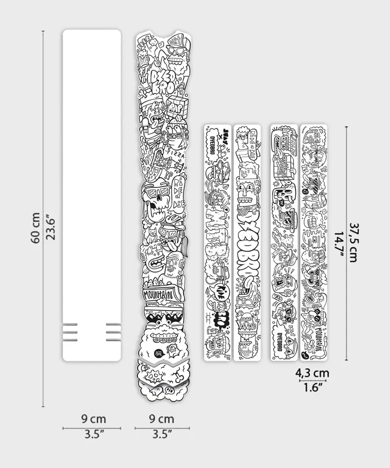 DYEDBRO MTB Frame Protection - Juay x DYEDBRO