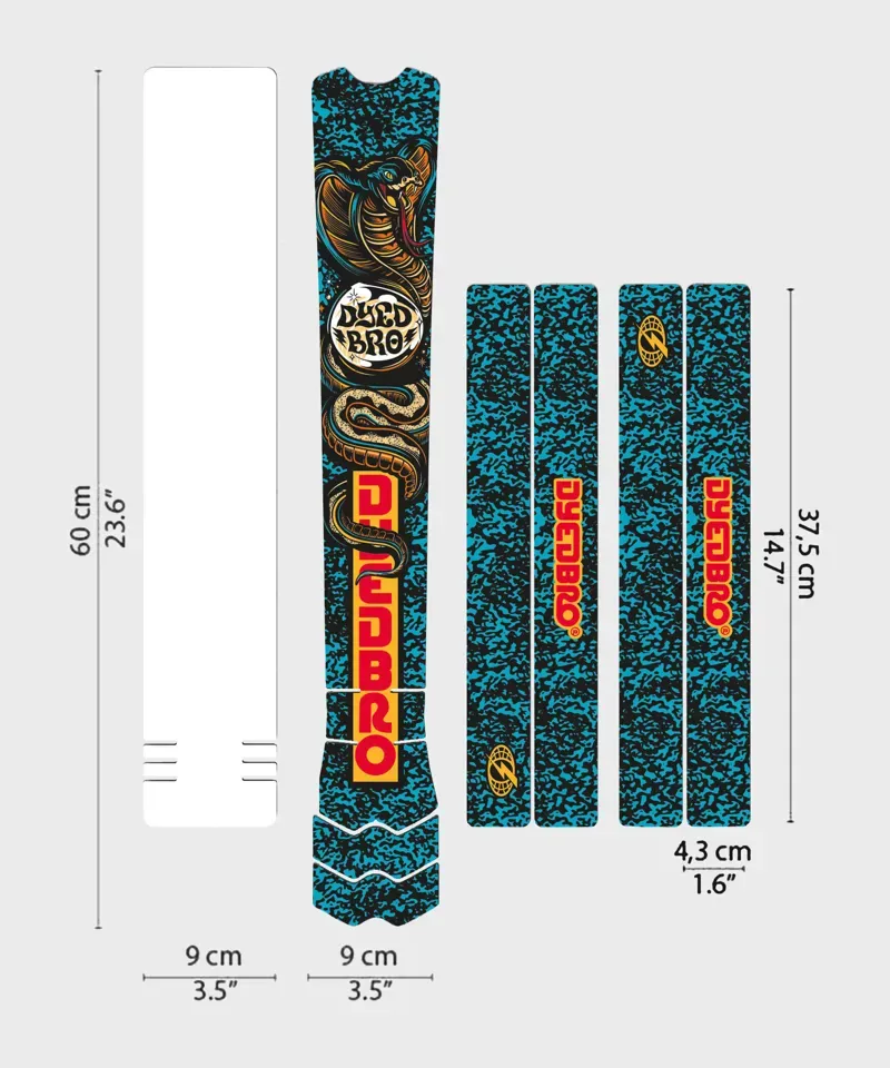 DYEDBRO MTB Frame Protection - RRR x DYEDBRO