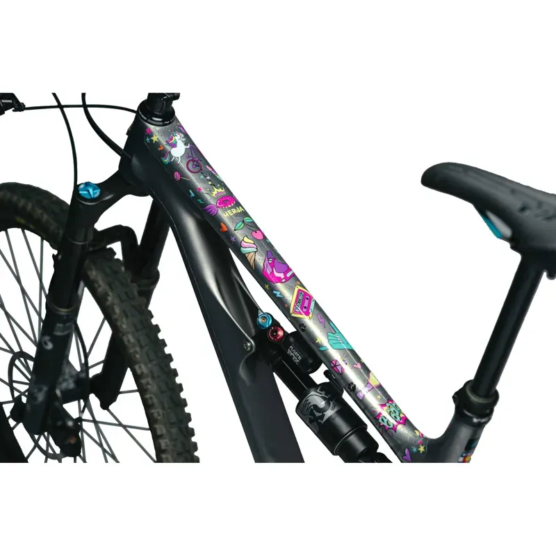 DYEDBRO MTB Frame Protection - Unicorn Glitter-1
