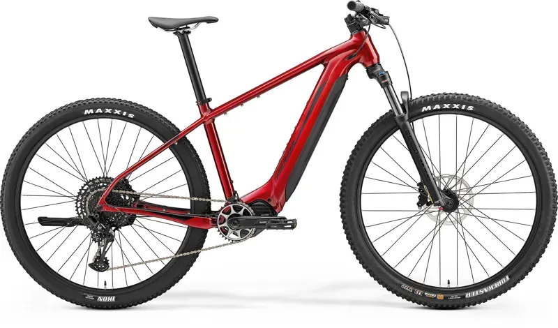 Merida eBig Nine 675 in Red Black - MY24