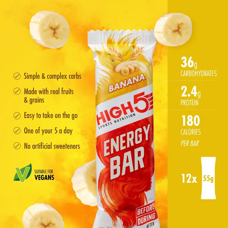 High5 12x Energy Bars - Multiple Flavours-1