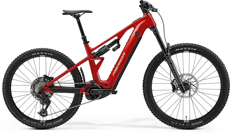 Merida eOne-Eighty 700 E-MTB - MY26 - in Heritage Red Brown