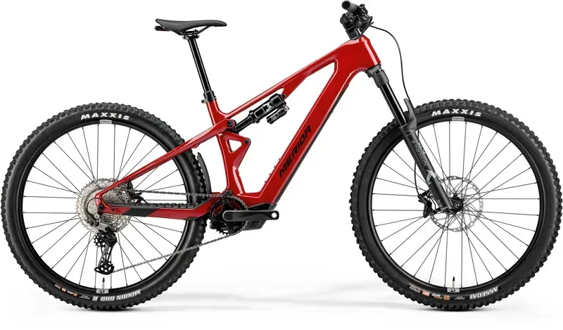 Merida eOne-Sixty 6000 E-MTB - MY26 - in Heritage Red Black