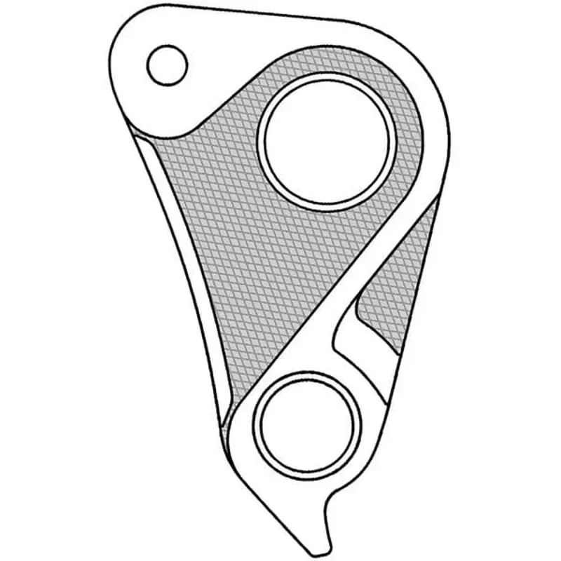 M Part Gear Hanger Specialized In Black Alloy-3