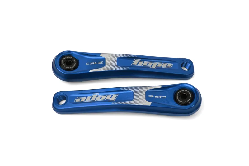 Hope E-Bike Crankset - 155mm Blue - Multiple Options