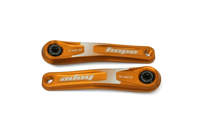 Hope E-Bike Crankset - 165mm Orange - Multiple Options