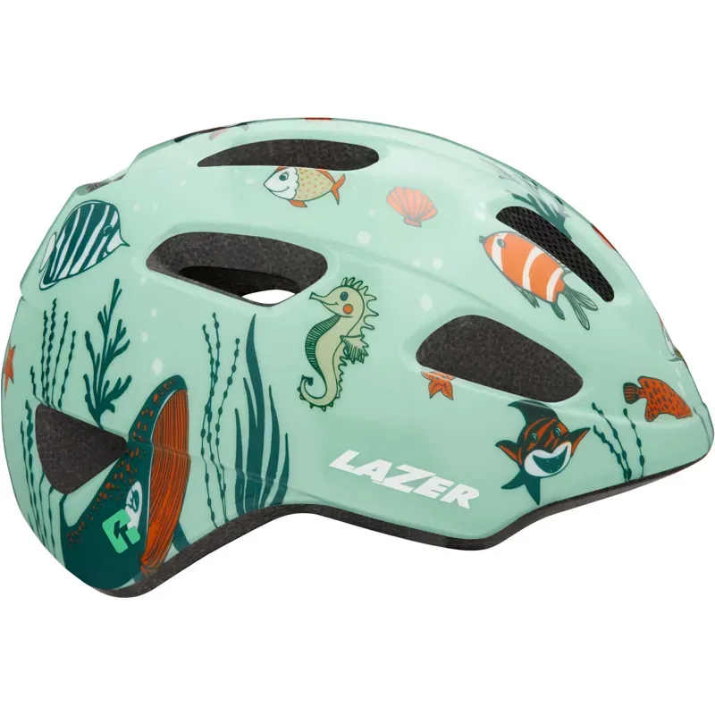 Lazer PNut KC 2.0 KinetiCore Child Helmet in Sealife