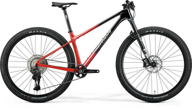 Merida Big Nine 7000 Mountain Bike - MY26 - in Black Red