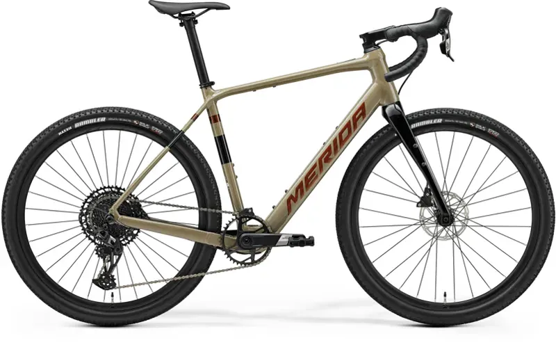 Merida eSilex+ 600 E-Gravel Bike - MY26- in Oak Bork Bronze