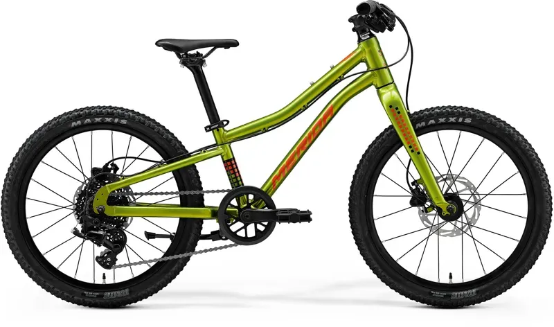 Merida Matts J.20+ Kids Bike - MY26 - in Fall Green Red Black