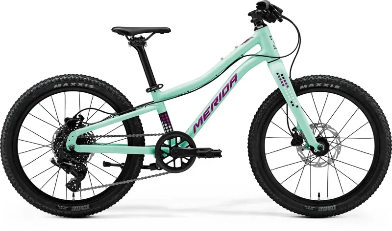 Merida Matts J.20+ Kids Bike - MY26 - in Matt Mint Purple White Black