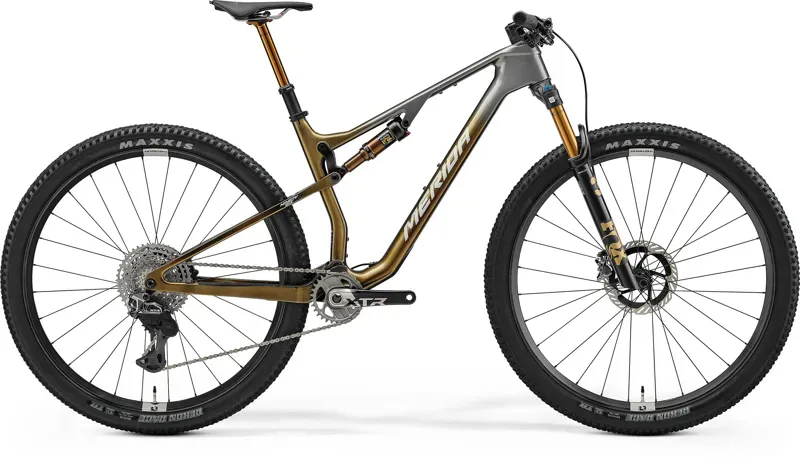 Merida Ninety-Six 9000 XC Mountain Bike - MY26 - in Gunmetal Grey Gold Silver