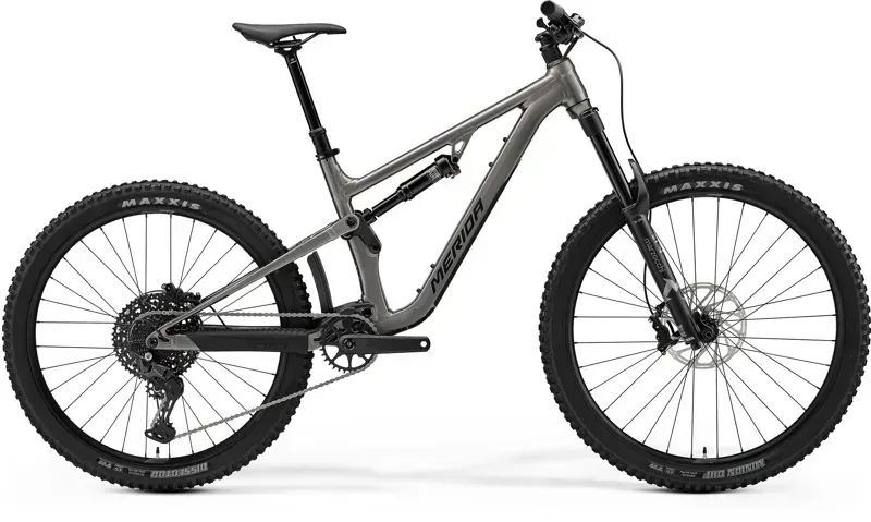 Merida One-Forty 400 Mountain Bike in - MY26 - Warm Slate Grey Golden Black