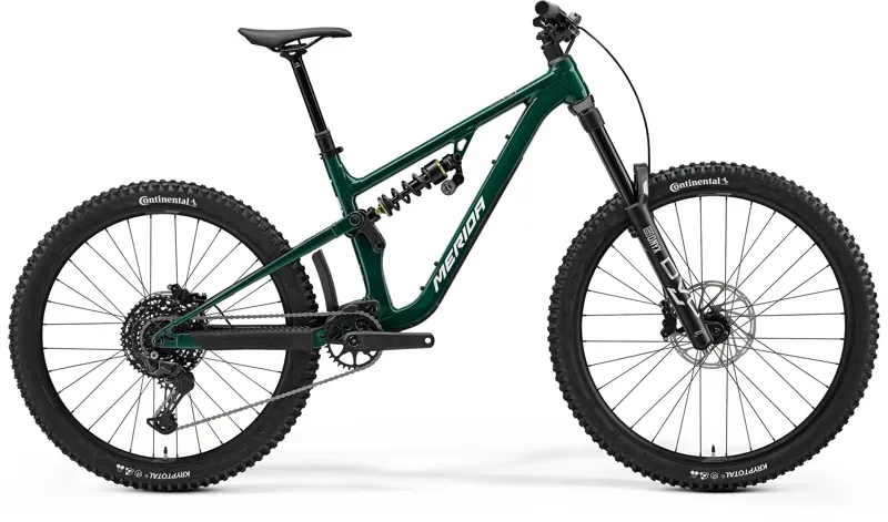 Merida One-Sixty FR 400 Main Bike - MY26 - in Deep Forest Green White
