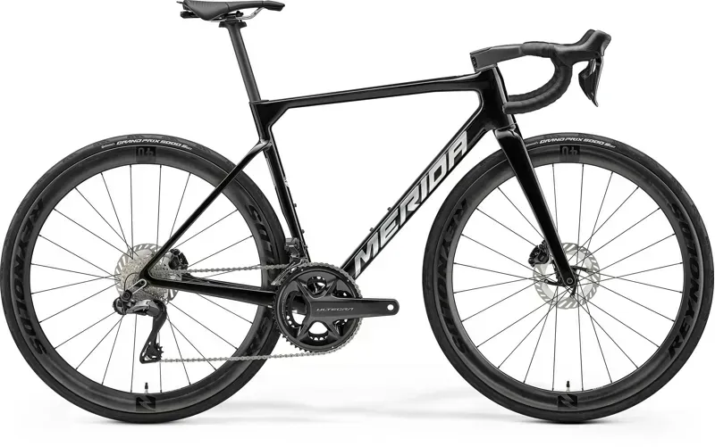 Merida Scultura 8000 Road Bike - MY26 - in Black Flash BCP