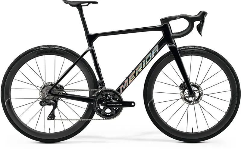 Merida Scultura Team Road Race Bike - MY26 - in Black Flash BCP