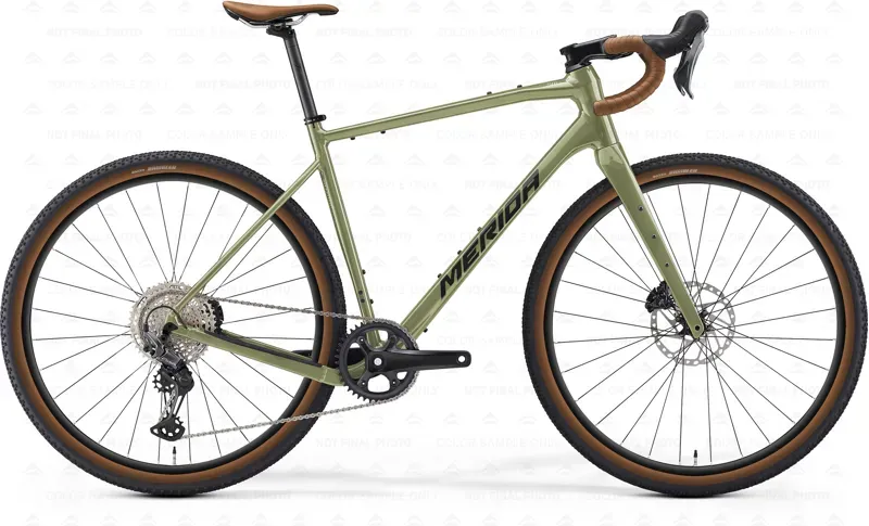 Merida Silex 200 Gravel Bike - M26 - in Low Key Green Black