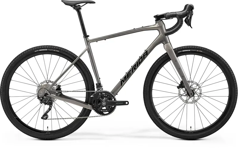 Merida Silex 400 Gravel Bike - MY26 - in Warm Slate Grey Black
