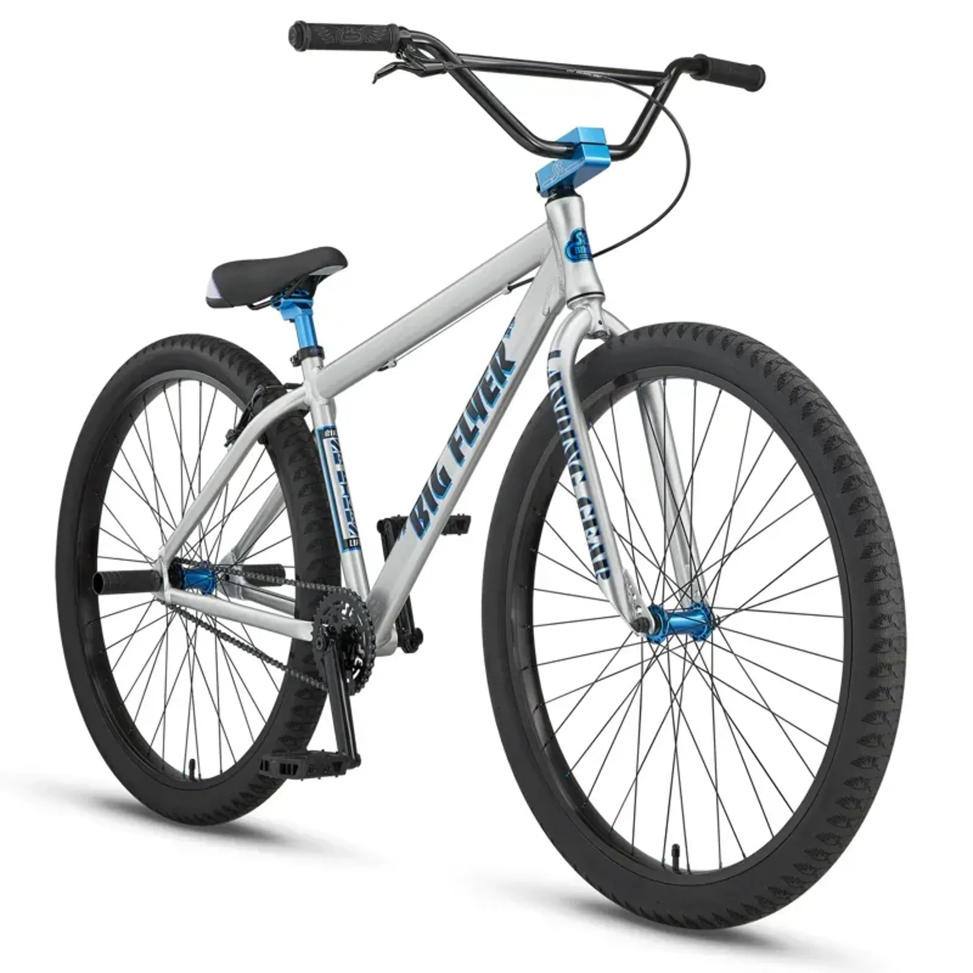 SE Bikes Big Flyer 29 BMX in Iced Out Silver - Main Image