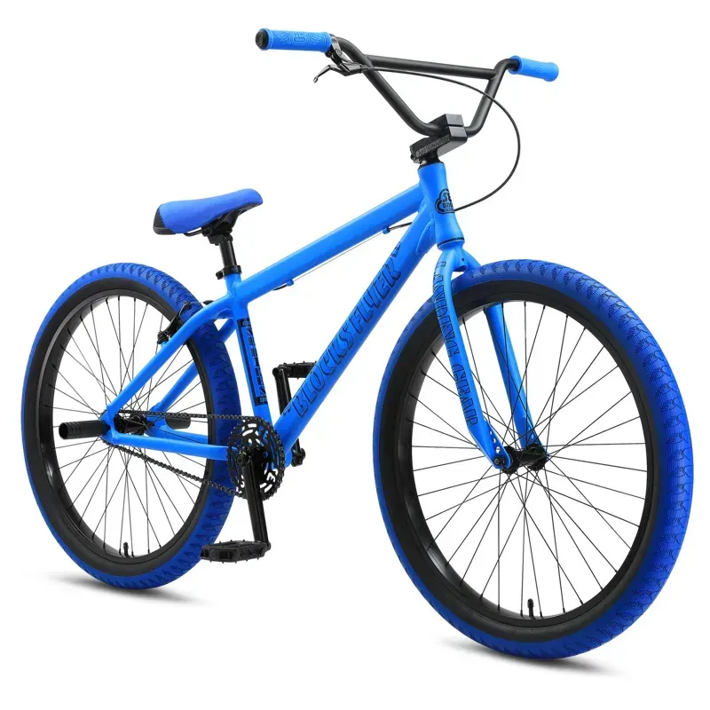 SE Bikes Blocks Flyer 26 BMX in Blue